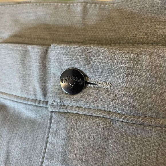 Callaway Golf Pants Grey Mens Size 36x30 Lightweight Casual Performance Comfort - Picture 6 of 12